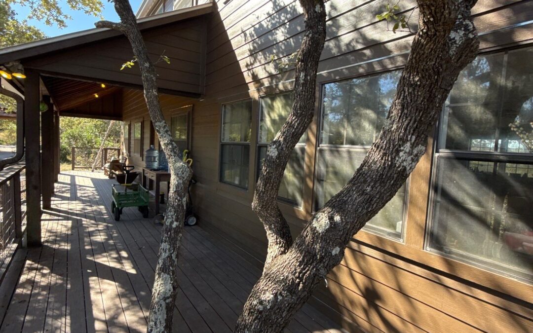 windows deck and siding remodel