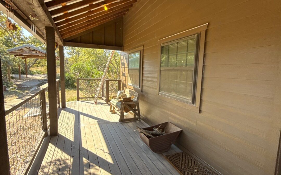 wood porch lap siding