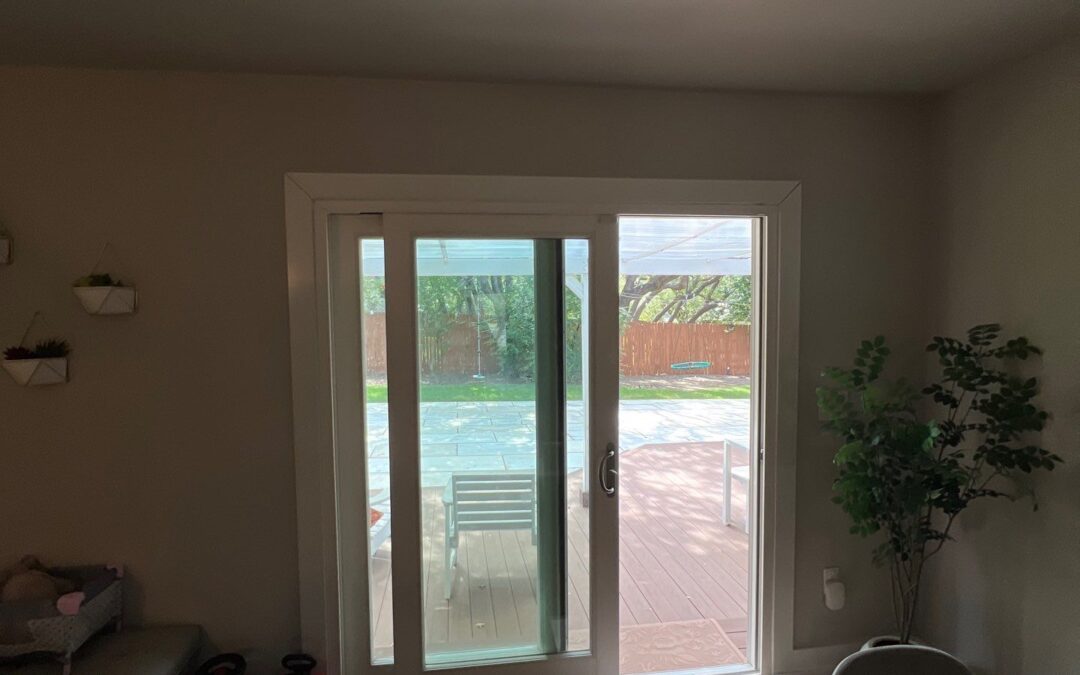 sliding glass door