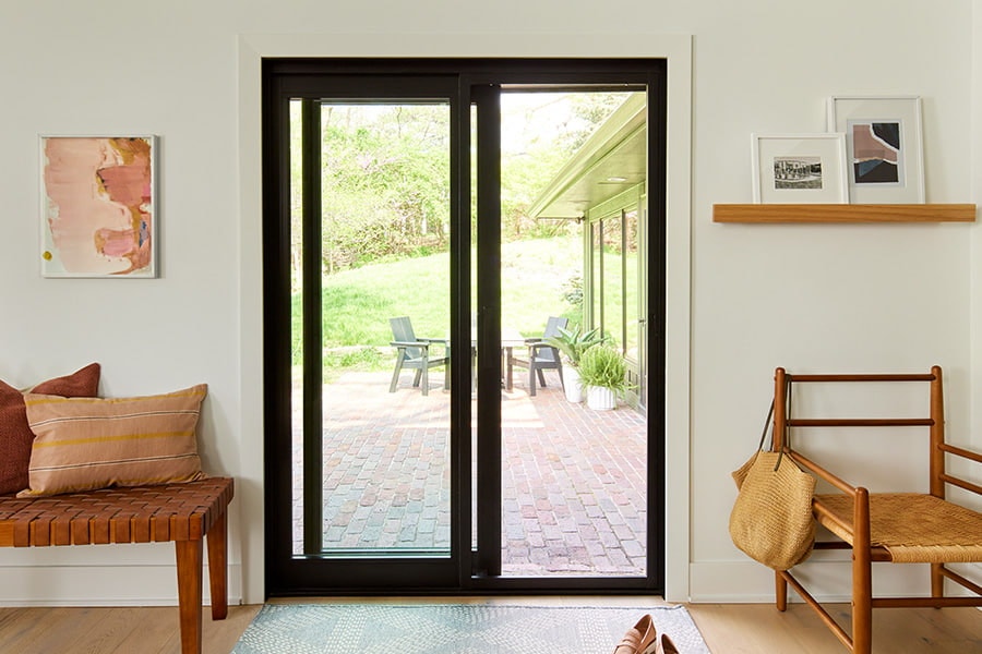 sliding glass door