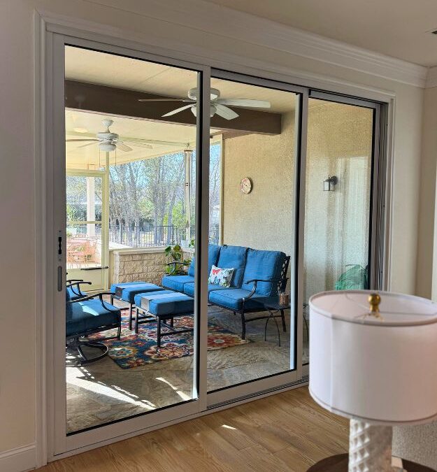sliding glass door