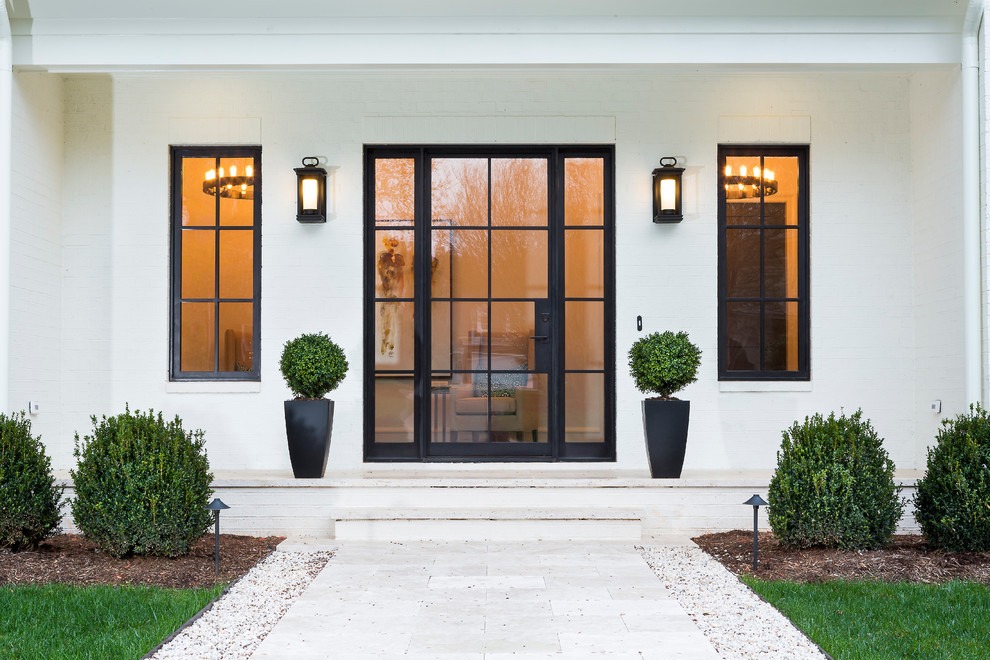 glass front door replacement