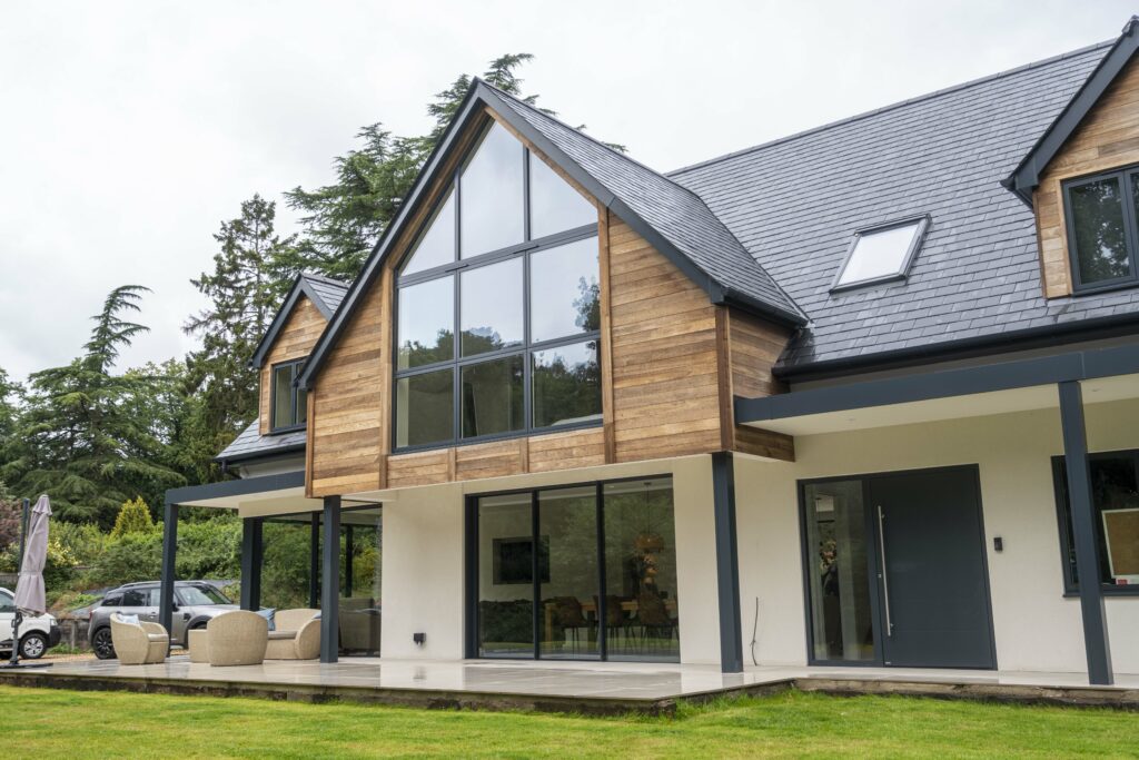 double-glazed windows