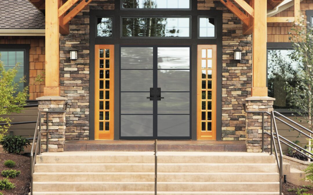 exterior door double