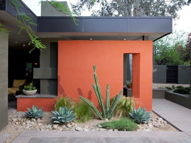 accent wall contrasting colors